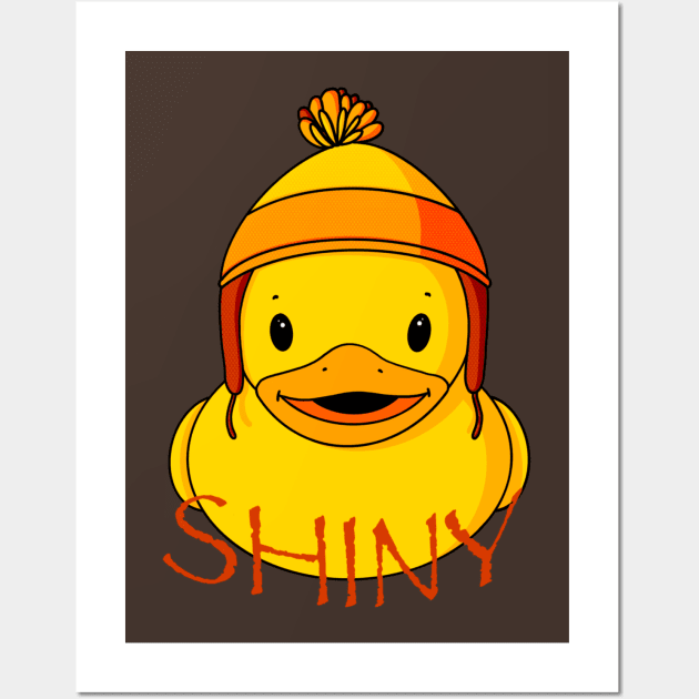 Shiny Rubber Duck Wall Art by Alisha Ober Designs